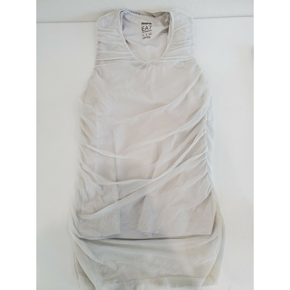 Emporio Armani EA7 Reebok Workout Tank Layered Womans S/ M Extra Support
